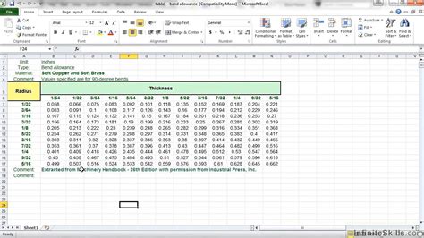 solidworks sheet metal gauge table download|solidworks bend allowance table.